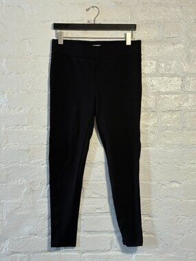 Black Ponte Structured Leggings